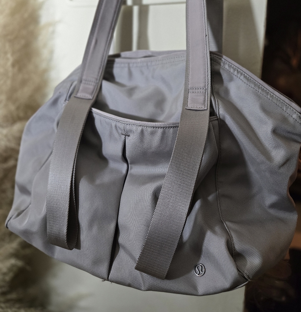 Lululemon Athletica Gray Tote Bag